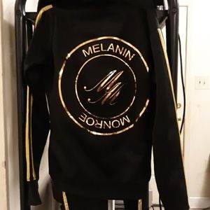 Very sexy melanin monroe jogging set